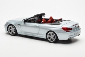 BMW M6 F12 Cabriolet Silverstone Argent II Paragon 1:18 80432253656 Métal Moulé — image 7 sur 8