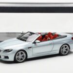 BMW M6 F12 Cabriolet Silverstone Argent II Paragon 1:18 - image 8 of 8