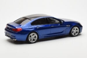 BMW M6 F06 Gran Coupe Bleu GT Spirit 1:18 GT184 Résine — image 2 sur 6