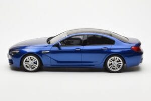 BMW M6 F06 Gran Coupe Bleu GT Spirit 1:18 GT184 Résine — image 3 sur 6