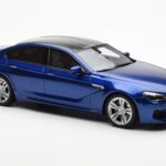 BMW M6 F06 Gran Coupe Bleu GT Spirit 1:18 - image 4 of 6