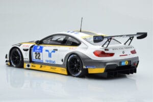 BMW M6 GT3 Rowe Racing #98 A. Graf / R. Westbrook / N. Catsburg / N. Paltalla 24 Hours of Nurburgring 2016 Minichamps 1:18 15 — image 5 sur 6
