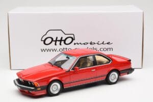 BMW M635 CSi E24 Henna Rouge Otto 1:18 OT1018 Résine — image 6 sur 6