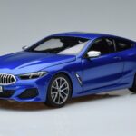 BMW M850i G15 Bleu Métallisé Norev 1:18 183286 Métal Moulé