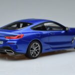 BMW M850i G15 Bleu Métallisé Norev 1:18 183286 Métal Moulé - image 3 of 7