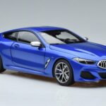 BMW M850i G15 Bleu Métallisé Norev 1:18 183286 Métal Moulé - image 5 of 7