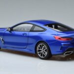 BMW M850i G15 Bleu Métallisé Norev 1:18 183286 Métal Moulé - image 6 of 7