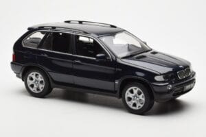 BMW X5 4.4i E53 Bleu Foncé Kyosho 1:18 08521DB Métal Moulé — image 6 sur 8