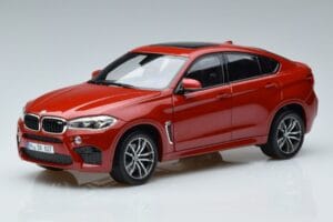BMW X6M F86 Rouge Norev 1:18 183242 Métal Moulé