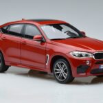 BMW X6M F86 Rouge Norev 1:18 183242 Métal Moulé - image 5 of 7
