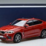 BMW X6M F86 Rouge Norev 1:18 183242 Métal Moulé - image 7 of 7