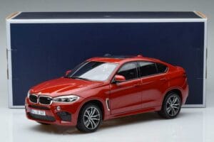 BMW X6M F86 Rouge Norev 1:18 183242 Métal Moulé — image 7 sur 7