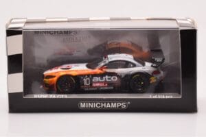 BMW Z4 GT3 #10 C. Pla Team TDS Racing 24 Hours of Spa 2014 Minichamps 1:43 437142010 Métal Moulé — image 4 sur 4