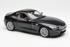 BMW Z4 E89 Spider Noir Métallisé Kyosho 1:18 08771BK Métal Moulé — image 7 sur 9