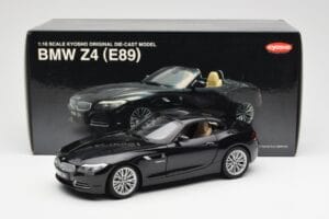 BMW Z4 E89 Spider Noir Métallisé Kyosho 1:18 08771BK Métal Moulé — image 9 sur 9