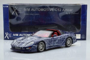 Chevrolet Callaway C12 Corvette MUKO Artcar AUTOart 1:18 71014 Métal Moulé — image 9 sur 9