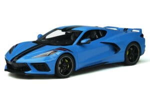Chevrolet Corvette C8 Rapid Bleu GT Spirit 1:18 GT286 Résine — image 2 sur 7