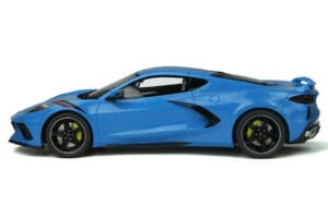 Chevrolet Corvette C8 Rapid Bleu GT Spirit 1:18 GT286 Résine — image 6 sur 7