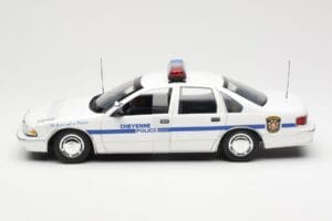 Chevrolet Caprice Cheyenne Police UT Models 1:18 21025 Métal Moulé — image 3 sur 6