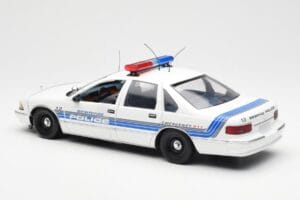 Chevrolet Caprice Sebring Police UT Models 1:18 21029 Métal Moulé — image 5 sur 6