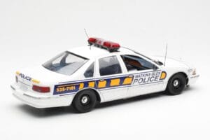 Chevrolet Caprice Watkins Glen Police UT Models 1:18 21028 Métal Moulé — image 2 sur 6