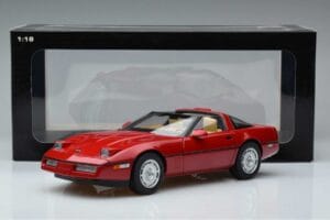Chevrolet Corvette C4 Rouge AUTOart 1:18 71241 Métal Moulé — image 8 sur 8