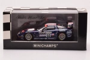 Chevrolet Corvette C5R #53 R. Fellows / J. O'Connell / F. Freon 24 Hours of Le Mans 2003 Minichamps 1:43 400031453 Métal Moul — image 4 sur 4