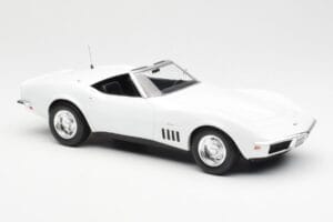Chevrolet Corvette C3 Cabriolet Can-Am Blanc Norev 1:18 189038 Métal Moulé — image 4 sur 6