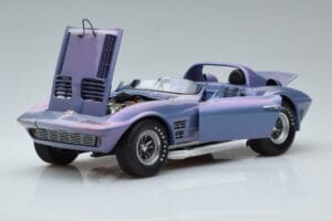 Chevrolet Corvette Grand Sport Roadster Laguna Seca Bleu Ciel Exoto 1:18 EXPRM00080 Métal Moulé — image 2 sur 9