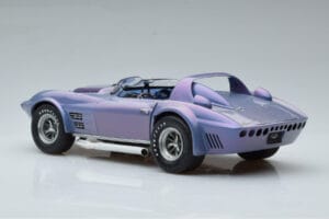 Chevrolet Corvette Grand Sport Roadster Laguna Seca Bleu Ciel Exoto 1:18 EXPRM00080 Métal Moulé — image 6 sur 9