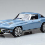Chevrolet Corvette C2 Sting Ray Bleu Norev 1:18
