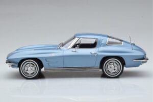 Chevrolet Corvette C2 Sting Ray Bleu Norev 1:18 189050 Métal Moulé — image 3 sur 6