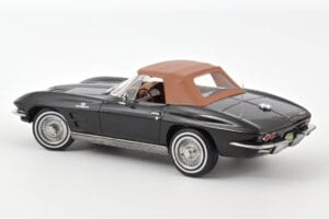 Chevrolet Corvette C2 Sting Ray Cabriolet Norev 1:18 189055 Métal Moulé — image 2 sur 3