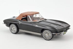Chevrolet Corvette C2 Sting Ray Cabriolet Norev 1:18 189055 Métal Moulé — image 3 sur 3