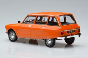 Citroen Ami 8 Break Tenere Orange Norev 1:18 181674 Métal Moulé — image 6 sur 7