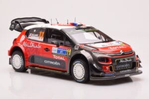 Citroen C3 WRC #11 S. Loeb / D. Elena Rally Mexico 2018 Norev 1:18 181638 Métal Moulé — image 4 sur 6