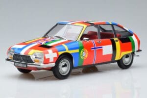 Citroën GS Drapeaux Norev 1:18 181667 Métal Moulé