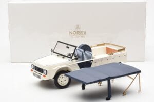 Citroën Méhari Azur Blanc Norev 1:18 181800 Métal Moulé — image 7 sur 7