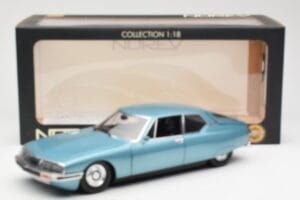Citroen SM Bleu Clair Métallisé Norev 1:18 181589 Métal Moulé — image 8 sur 8