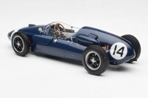 Cooper T51 Climax #14 S. Moss Italian GP Winner 1959 Schuco 1:18 450032600 Métal Moulé — image 7 sur 8