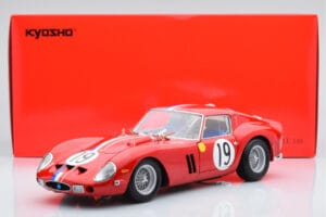 Ferrari 250 GTO #19 24 Hours of Le Mans 1962 Kyosho 1:18 08438A Métal Moulé — image 10 sur 10