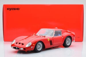 Ferrari 250 GTO Rouge Kyosho 1:18 08438R Métal Moulé — image 10 sur 10