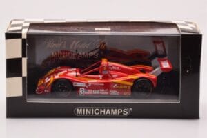 Ferrari 333 SP #3 Moretti Racing G. Moretti / D. Theys / M. Baldi 24 Hours of Le Mans 1997 Minichamps 1:43 430977693 Métal Mo — image 4 sur 4