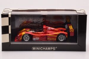 Ferrari 333 SP #30 MOMO M. Papis / D. Theys / B. Wollek Daytona 24 Hours 2nd Place 1996 Minichamps 1:43 430967430 Métal Moulé — image 4 sur 4