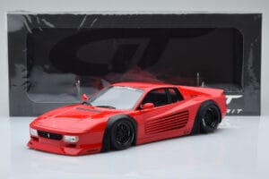 Ferrari 512 TR LBWK Liberty Walk Rouge GT Spirit 1:18 GT423 Résine — image 6 sur 6