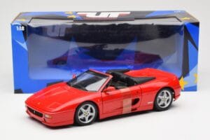 Ferrari F355 Spider Rouge UT Models 1:18 180074030 Métal Moulé — image 6 sur 6