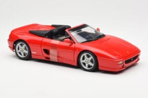 Ferrari F355 Spider Rouge UT Models 1:18 180074030 Métal Moulé — image 4 sur 6