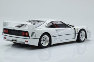 Ferrari F40 Blanc Nacré Kyosho 1:18 08416PW-G Métal Moulé — image 3 sur 8
