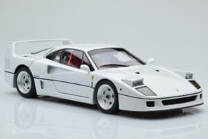 Ferrari F40 Blanc Nacré Kyosho 1:18 08416PW-G Métal Moulé — image 6 sur 8