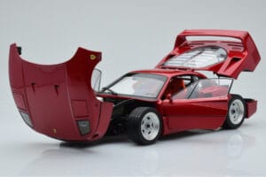 Ferrari F40 Rouge Métallisé Asia Exclusive Kyosho 1:18 08416RM-G Métal Moulé — image 2 sur 14